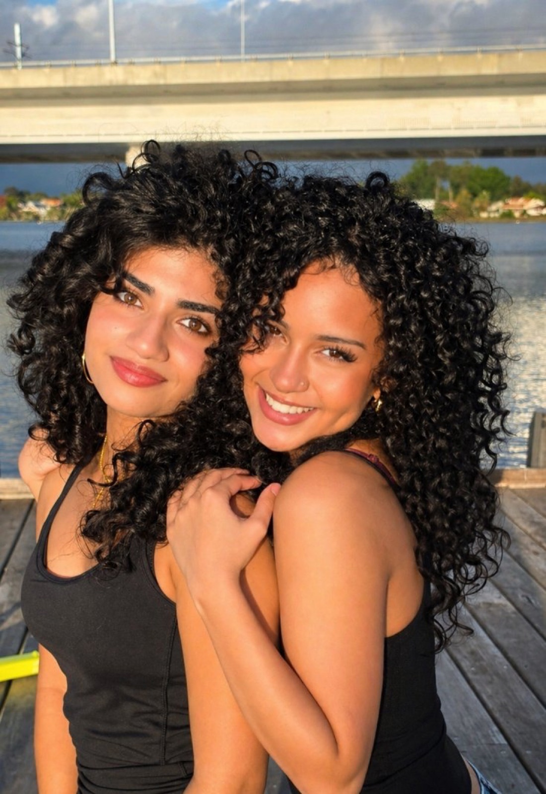 Aoki Hair clients with natural curls